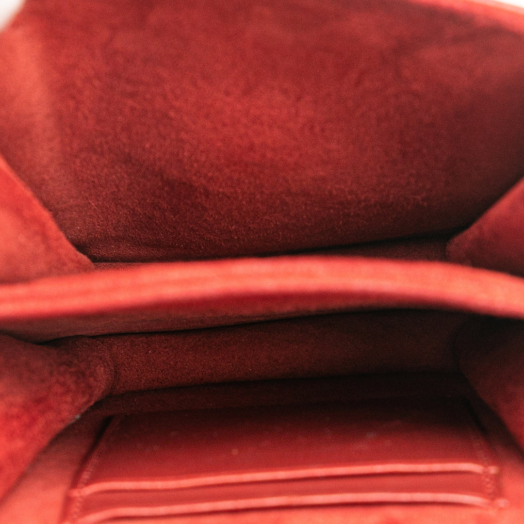Dior clouté Cuir d’agneau Vertical Diorama Sac porté croisé