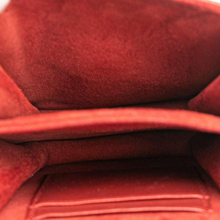 Dior clouté Cuir d’agneau Vertical Diorama Sac porté croisé