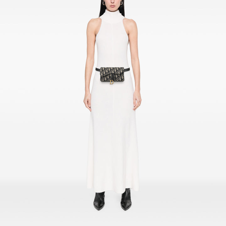 Dior Saddle Sac ceinture Oblique Bleu