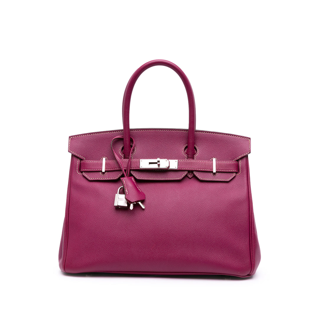 Epsom Candy Birkin Retourne 30 Pink - Gaby Paris