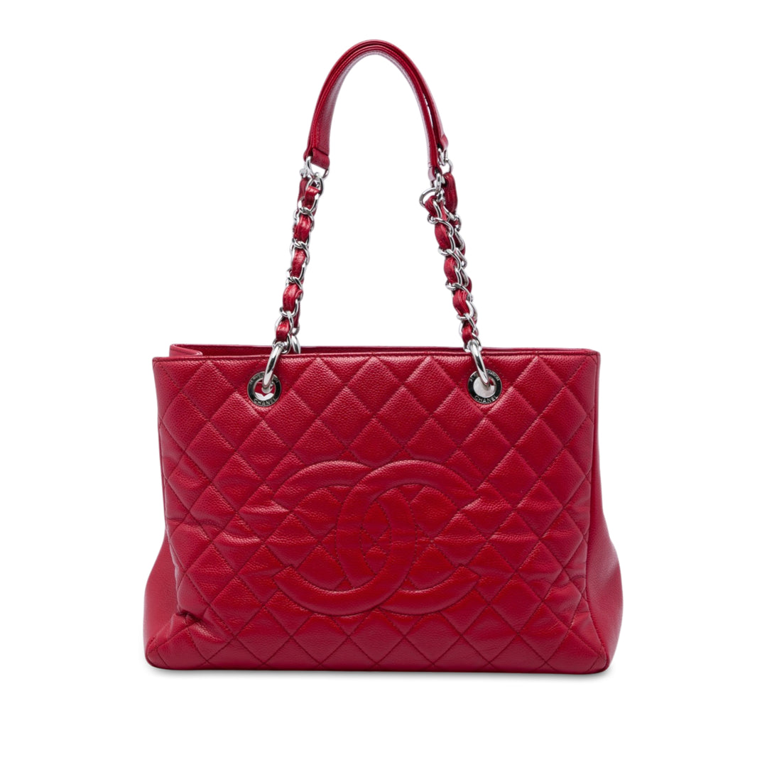 Chanel Cabas Cuir caviar Rouge
