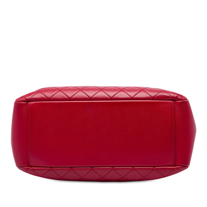 Chanel Cabas Cuir caviar Rouge