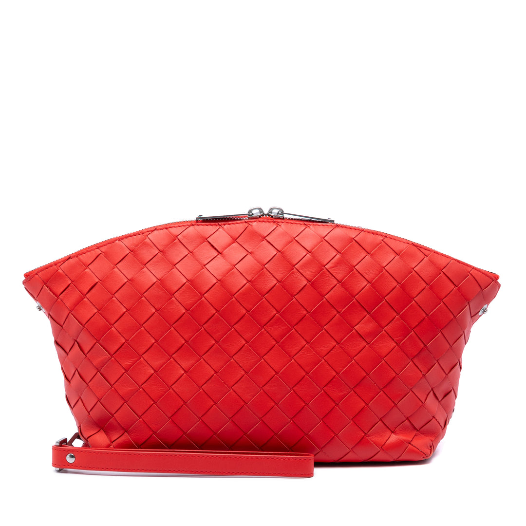 Bottega Veneta Intrecciato Wristlet Pochette Cuir nappa