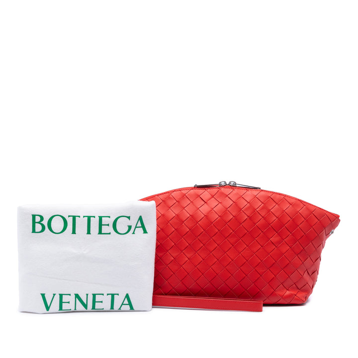 Bottega Veneta Intrecciato Wristlet Pochette Cuir nappa