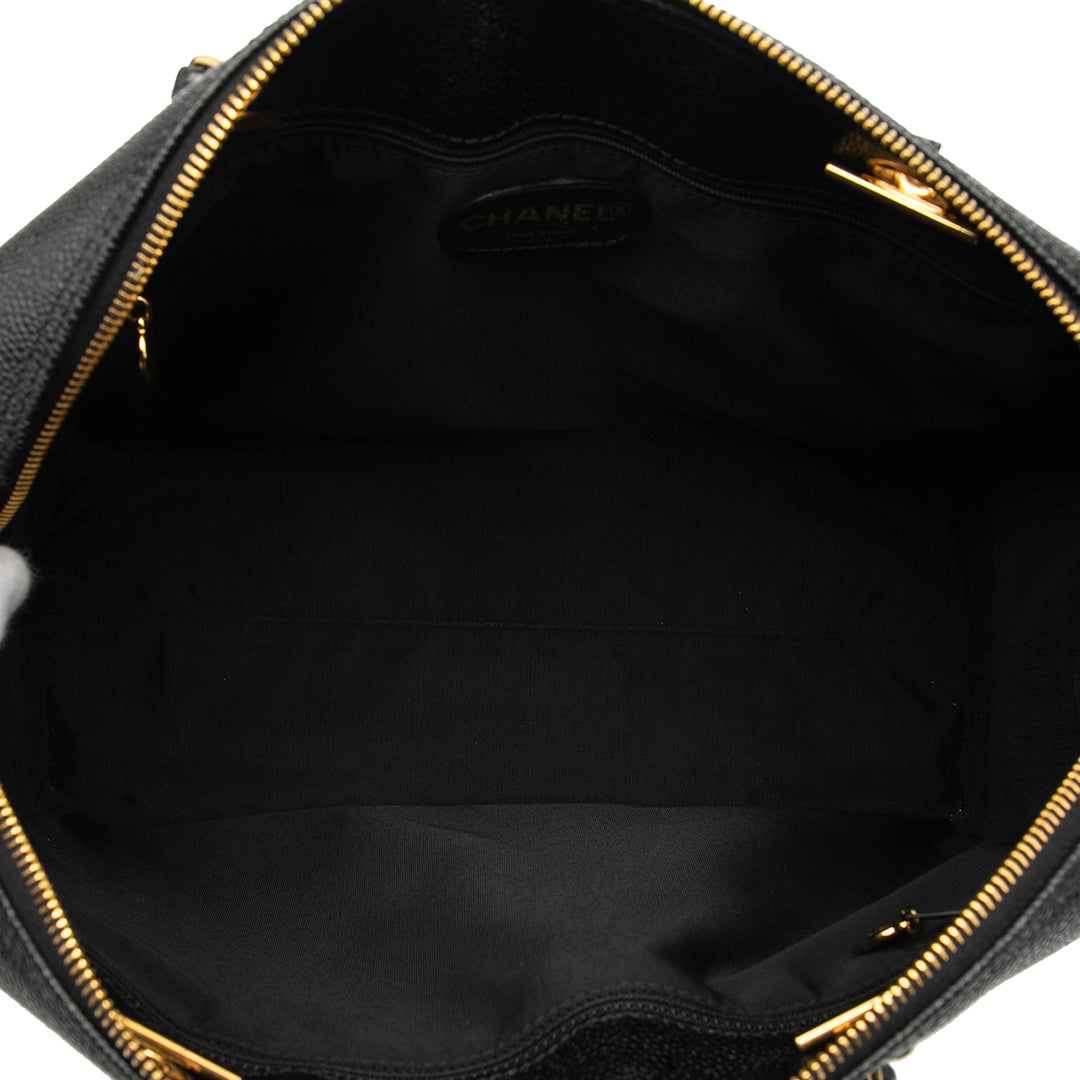 Chanel CC Caviar Front Pocket Cabas chaîne – GABY PARIS Authentique