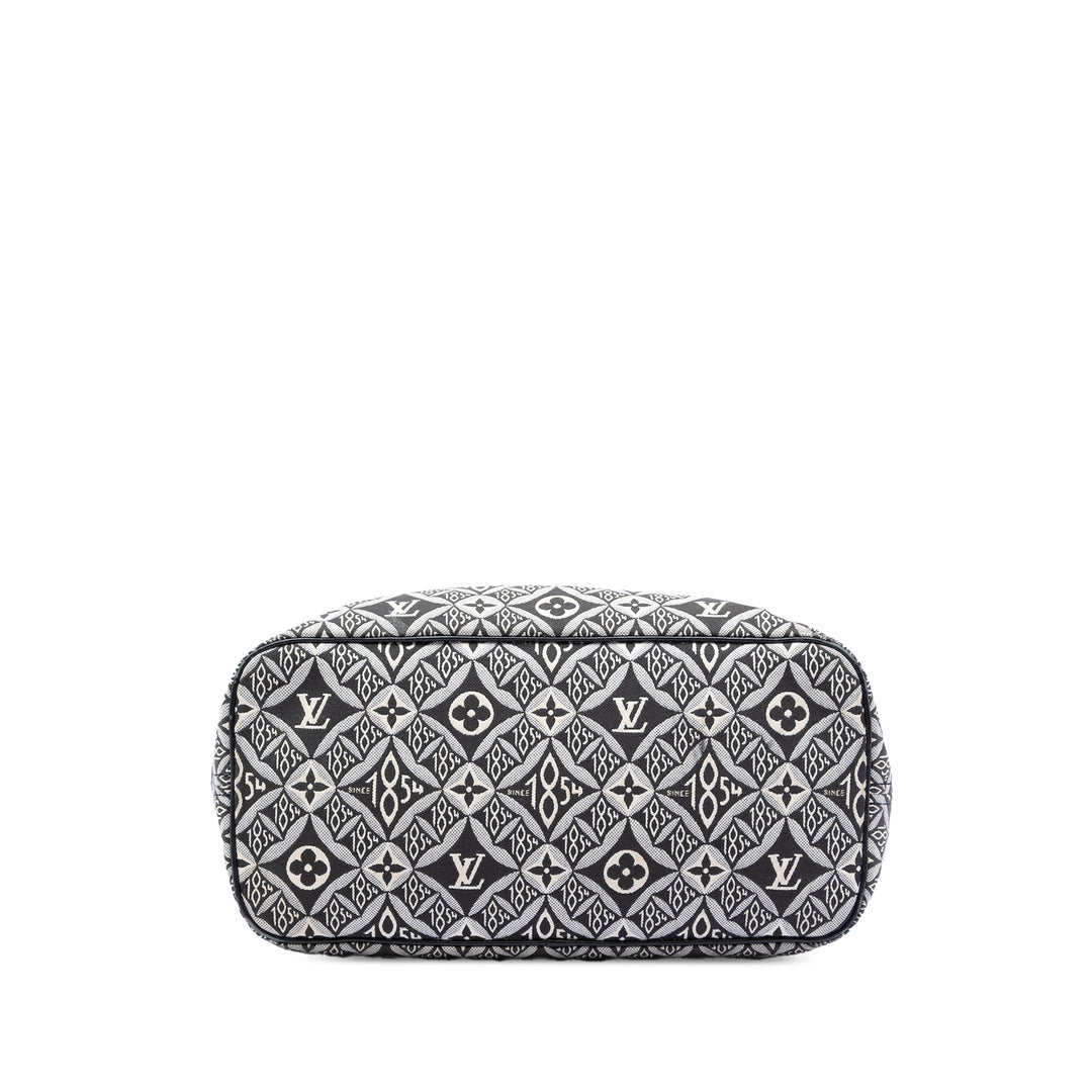 Jacquard Since 1854 Neverfull MM Monogram Noir