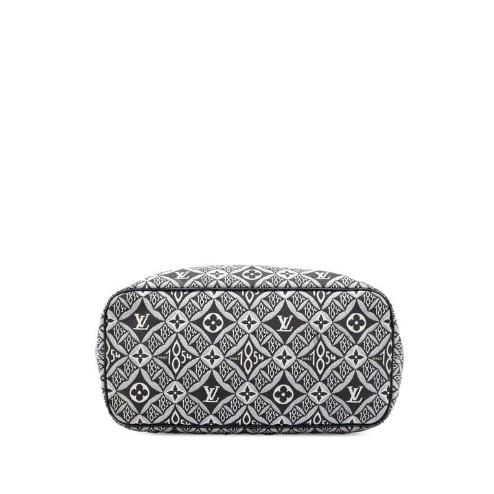 Jacquard Since 1854 Neverfull MM Monogram Noir