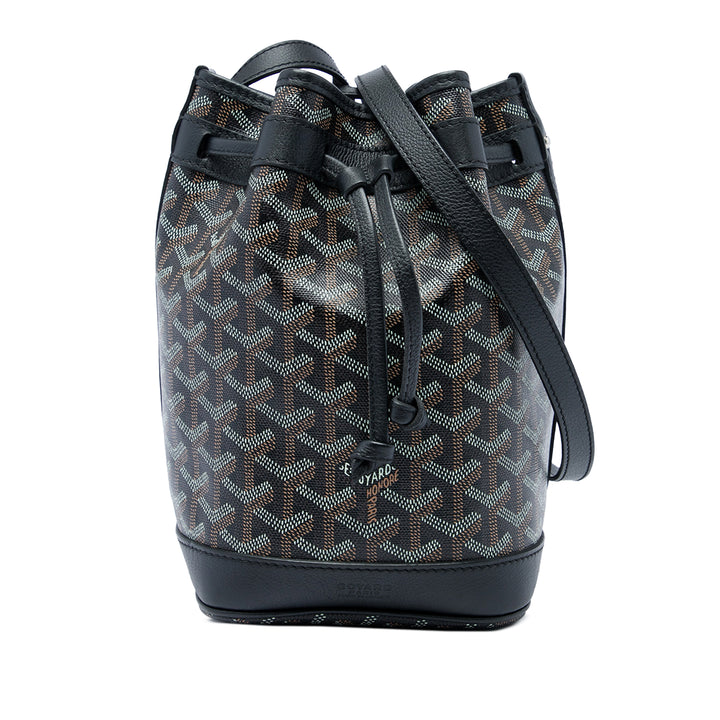 Goyard Sac seau Flot Goyardine Noir – vue principale – GABY PARIS