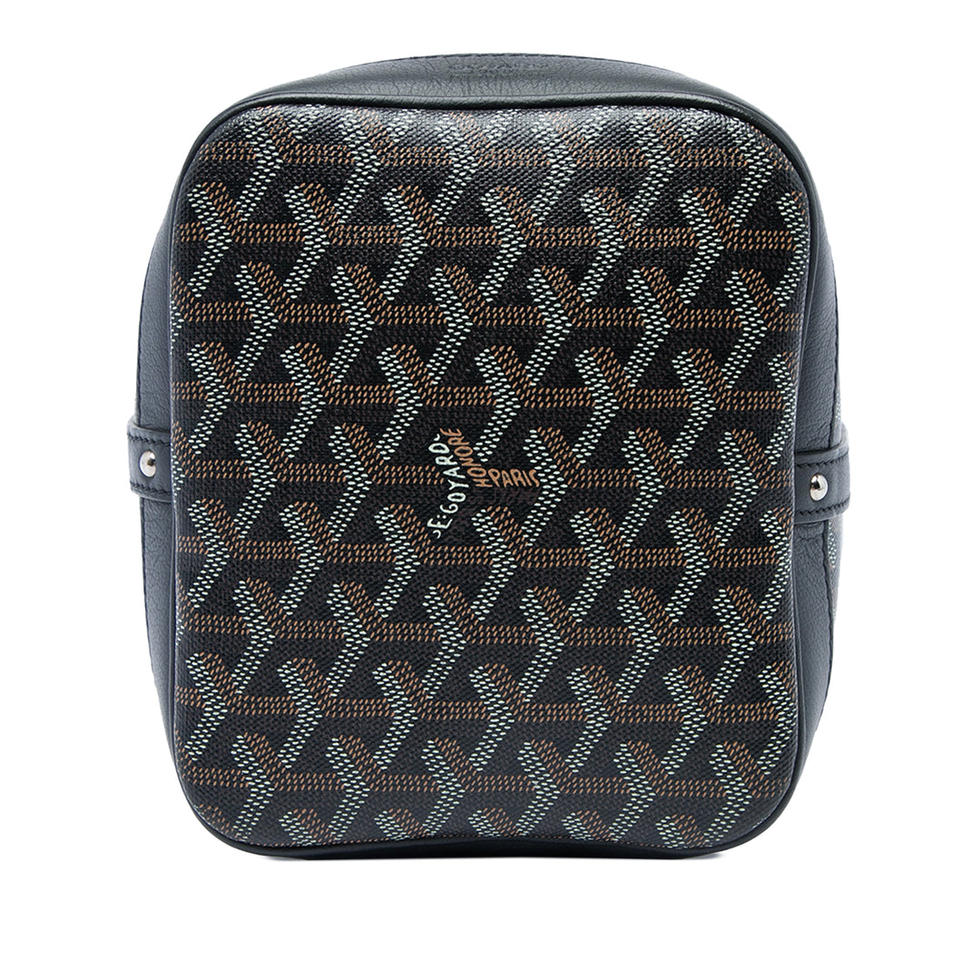 Goyard Sac seau Flot Goyardine Noir – vue 3 – GABY PARIS