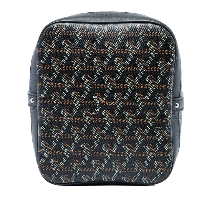 Goyard Sac seau Flot Goyardine Noir – vue 3 – GABY PARIS