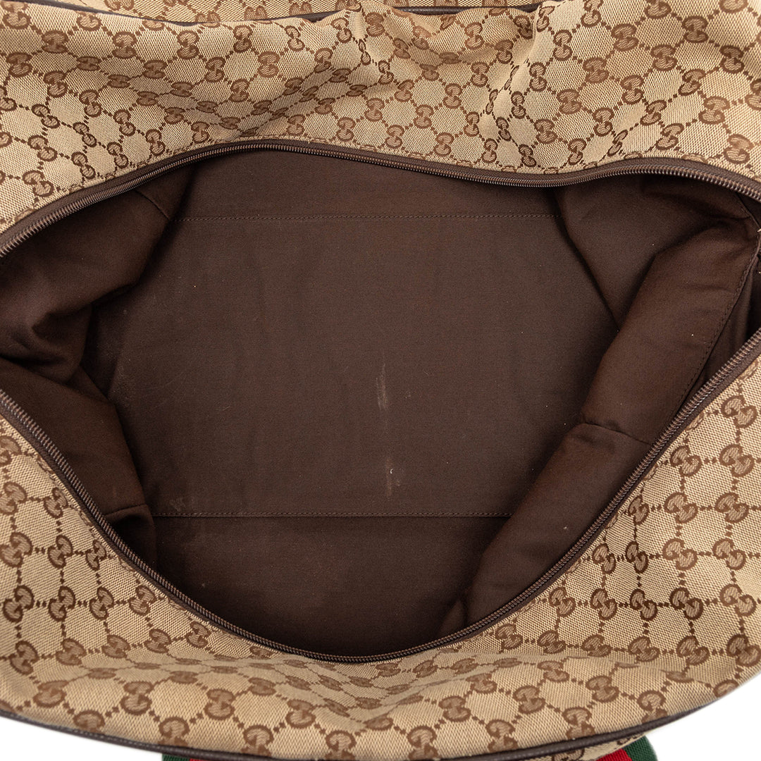 Gucci GG Toile Web Sac de voyage