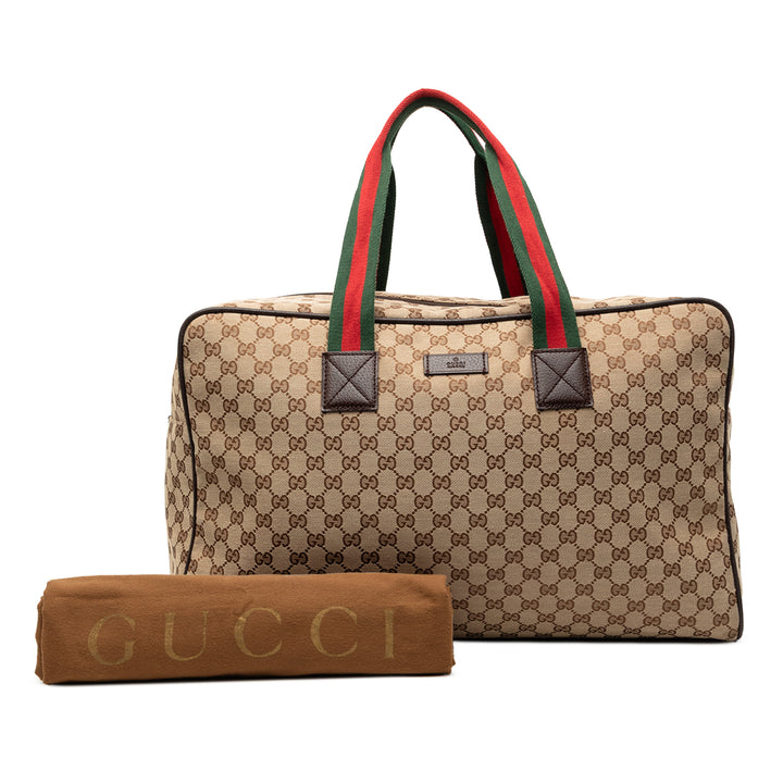 Gucci GG Toile Web Sac de voyage