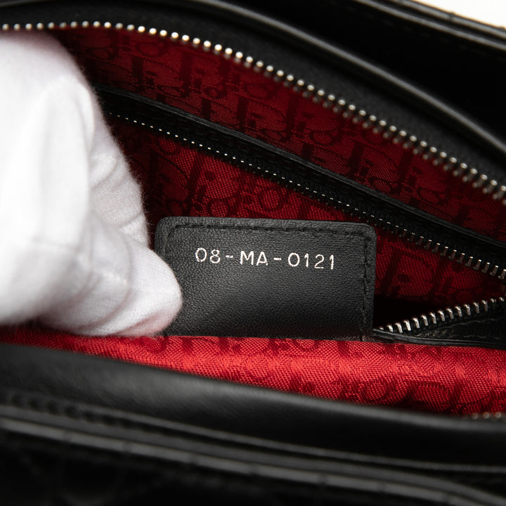 Dior Large Cuir d’agneau Cannage Lady Dior