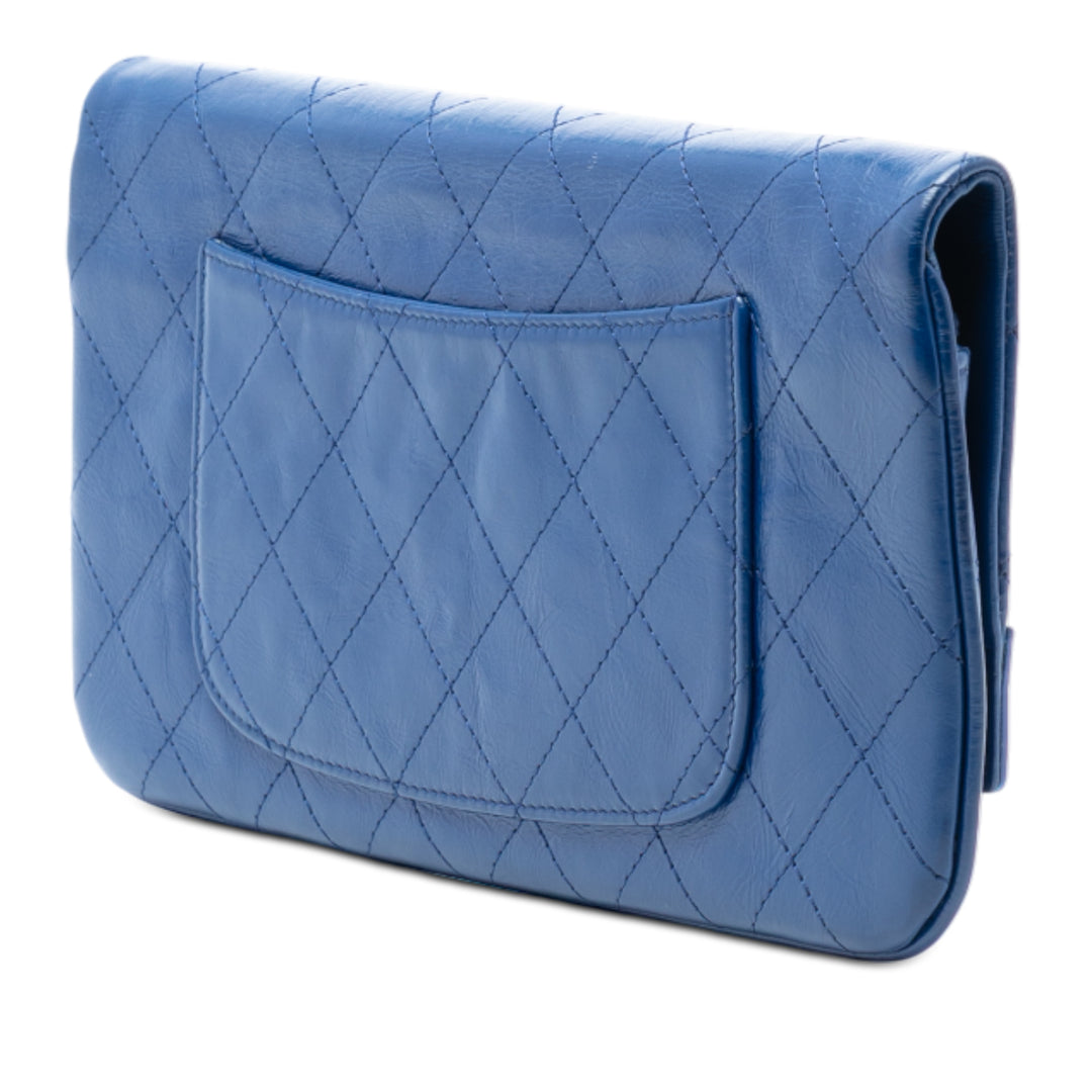 Chanel Small Bicolor vieilli Cuir de veau 31 Pochette