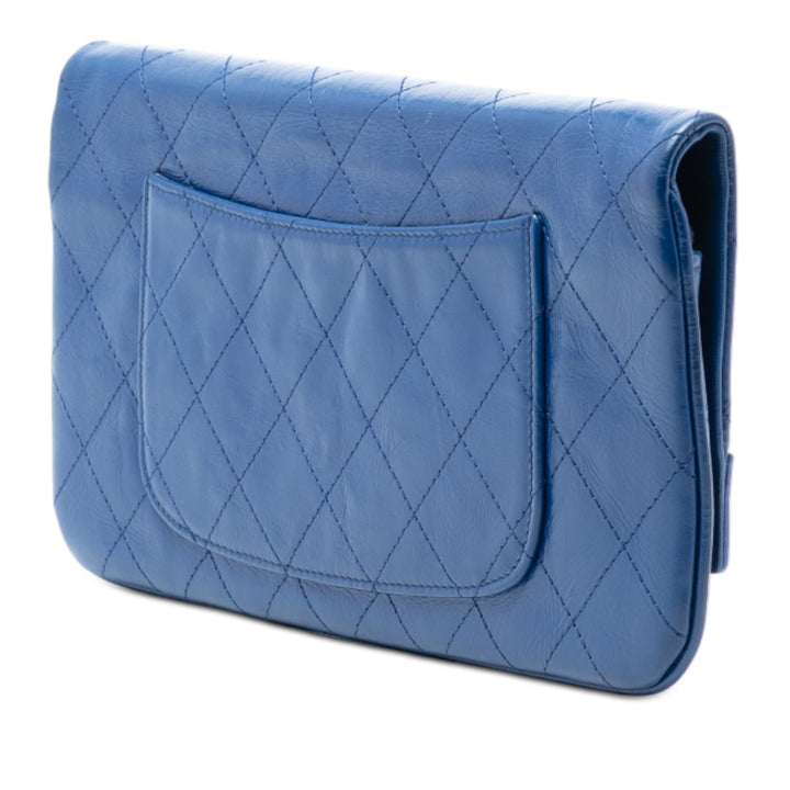 Chanel Small Bicolor vieilli Cuir de veau 31 Pochette