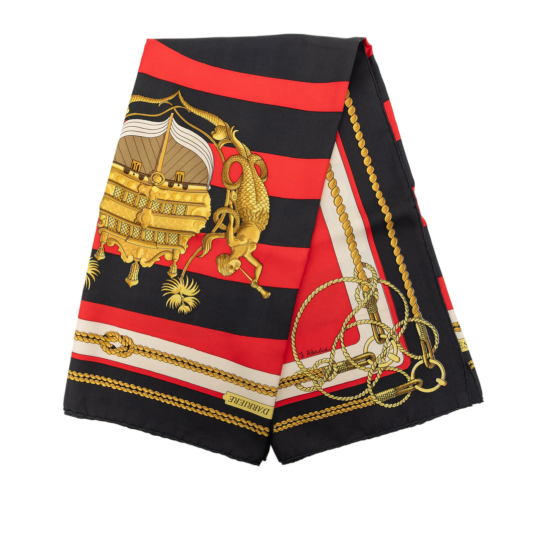 Chateaux D Arriere Foulard 90 Noir