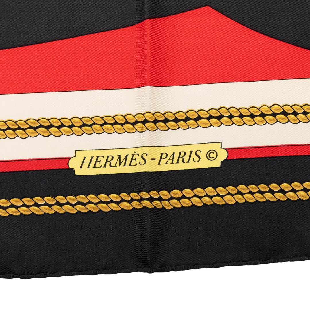 Chateaux D Arriere Foulard 90 Noir