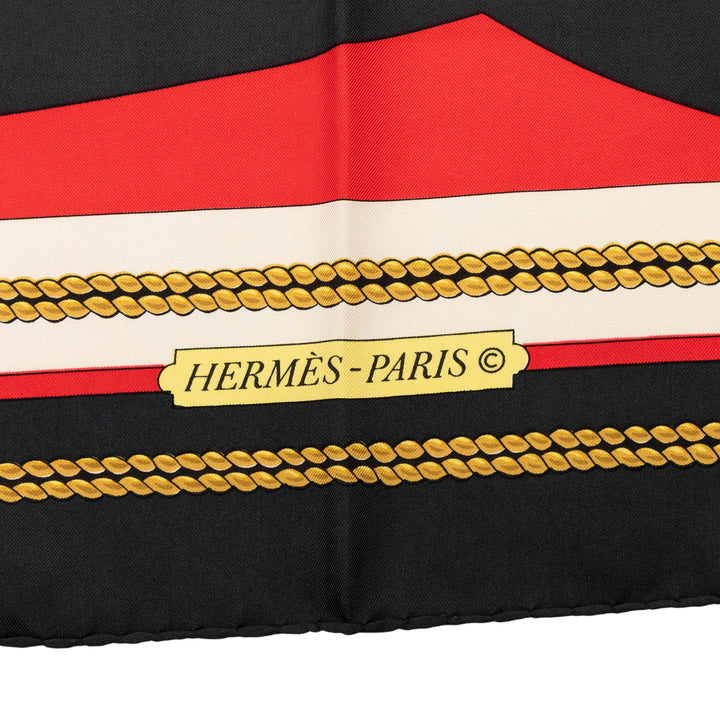 Chateaux D Arriere Foulard 90 Noir