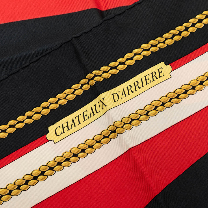 Chateaux D Arriere Foulard 90 Noir