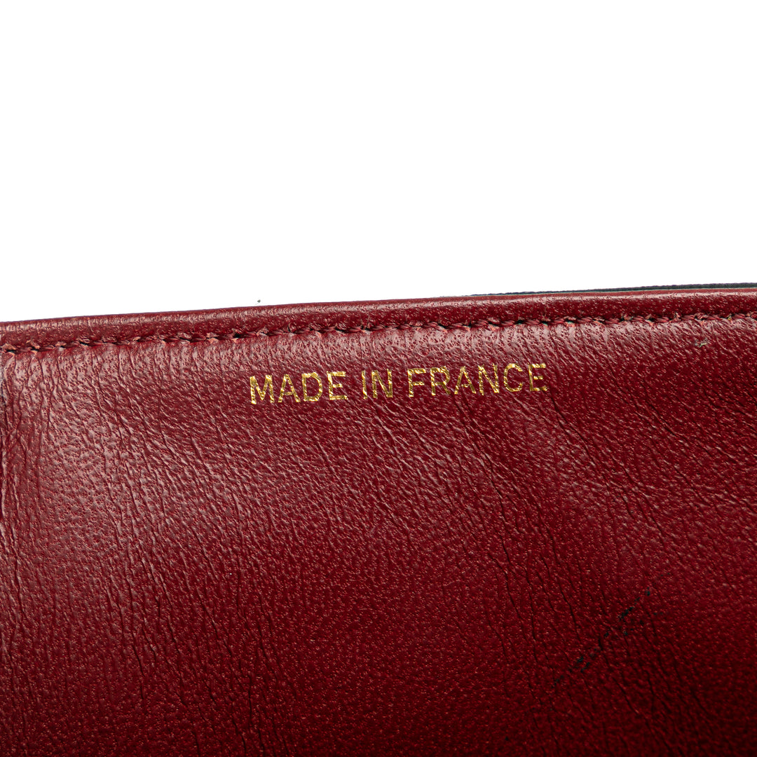 Chanel Medium Classic Cuir d’agneau Double rabat Noir – GABY PARIS Authentique