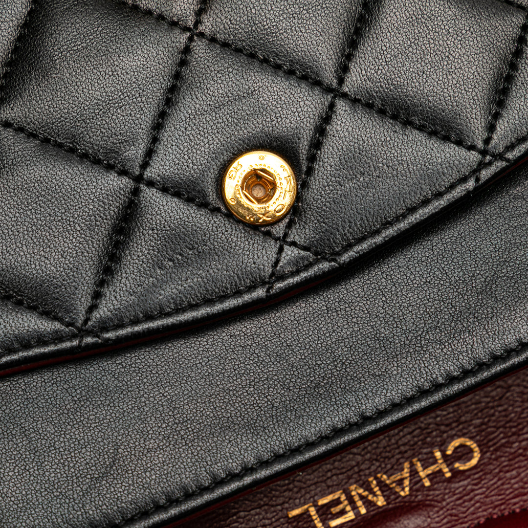 Chanel Medium Classic Cuir d’agneau Double rabat Noir – GABY PARIS Authentique