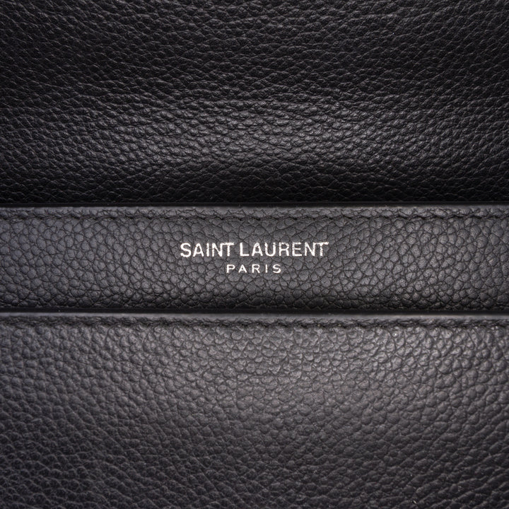 Saint Laurent grainé Sunset Sac Petit Cuir de veau grainé