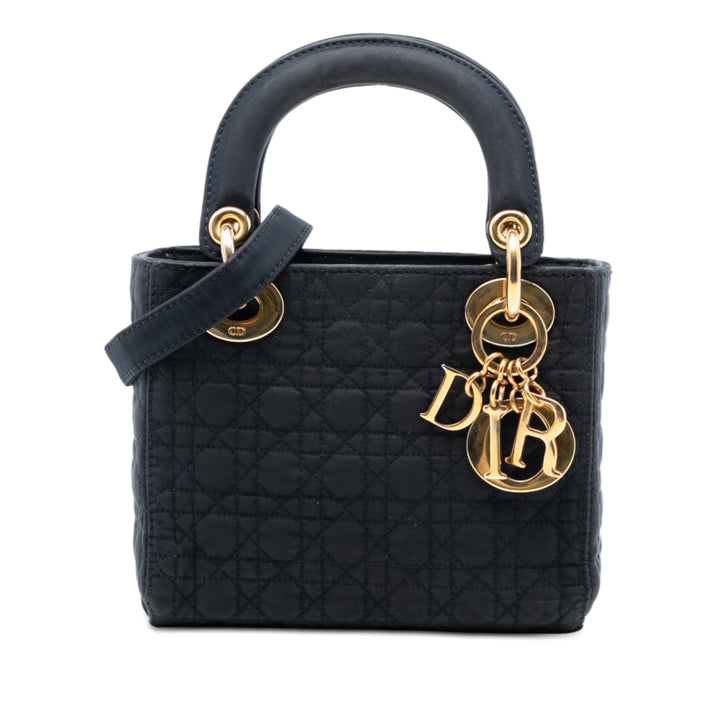 Dior Mini Nylon Cannage Lady Dior