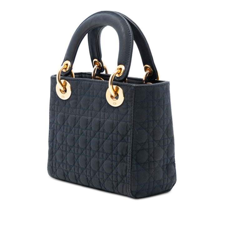 Dior Mini Nylon Cannage Lady Dior