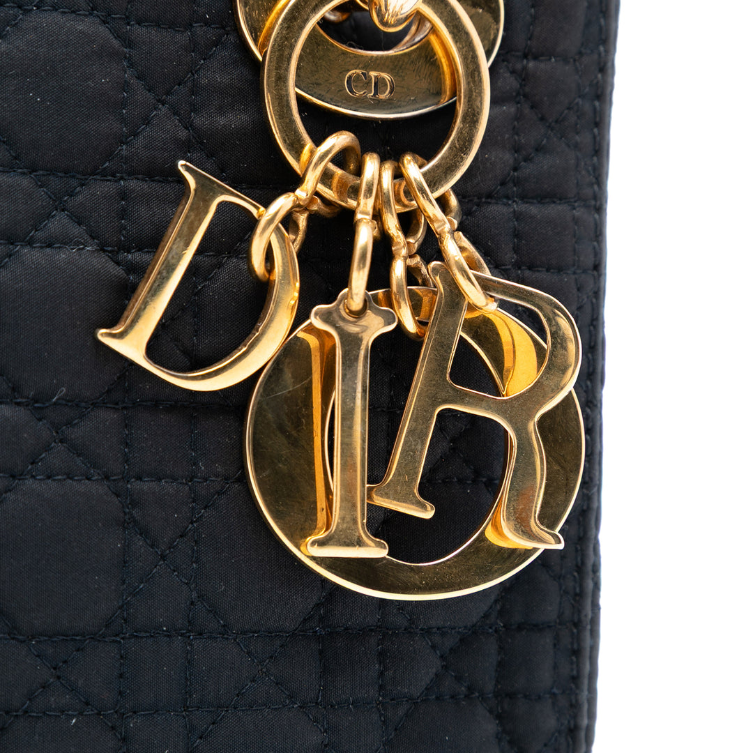 Dior Mini Nylon Cannage Lady Dior