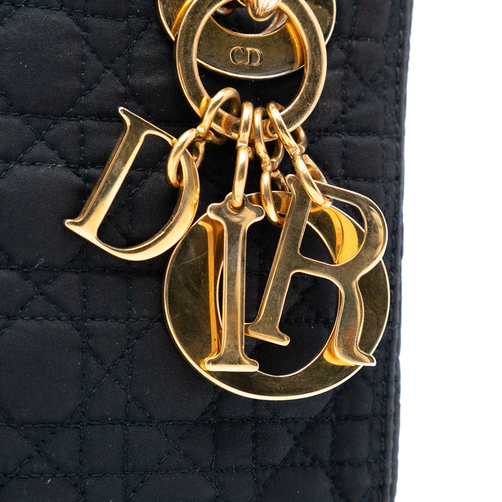 Dior Mini Nylon Cannage Lady Dior