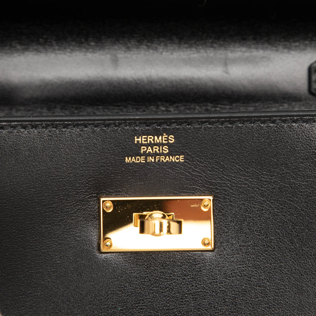 Hermès Box Veau Kelly To Go Portefeuille