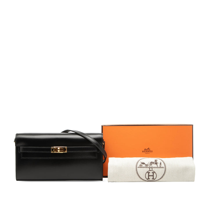 Hermès Box Veau Kelly To Go Portefeuille