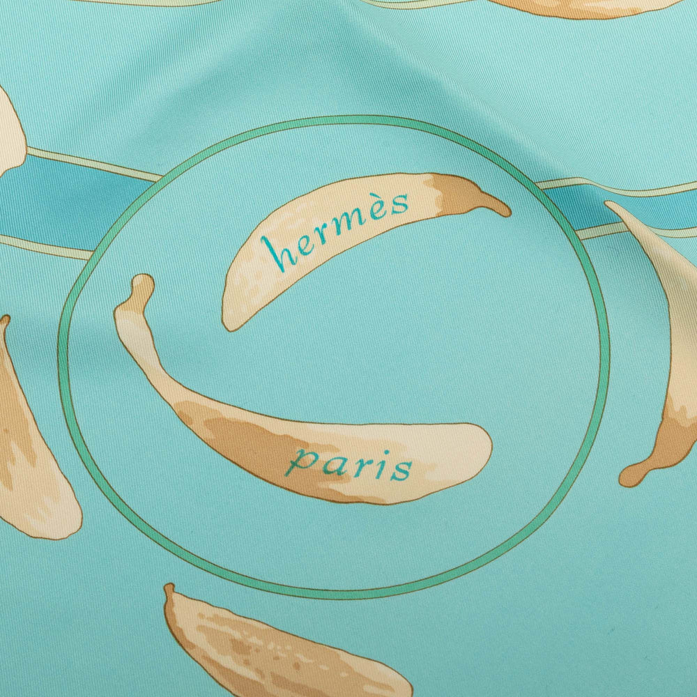 Hermès Au Gre du Vent Soie Foulard 90 – GABY PARIS Authentique