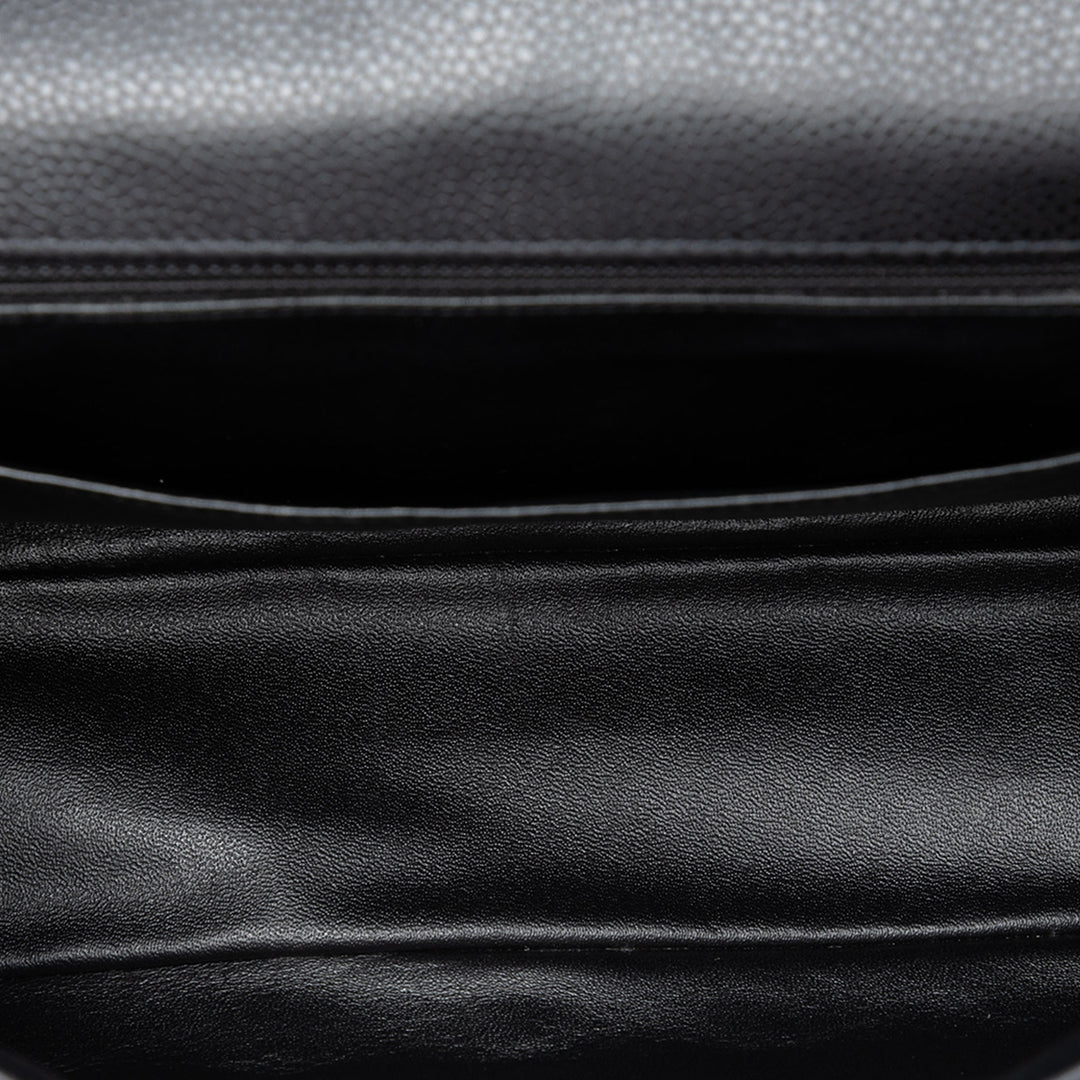 Chanel Classic Rabat simple Jumbo Cuir caviar