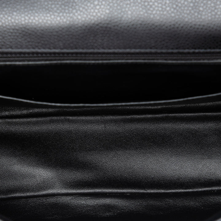 Chanel Classic Rabat simple Jumbo Cuir caviar