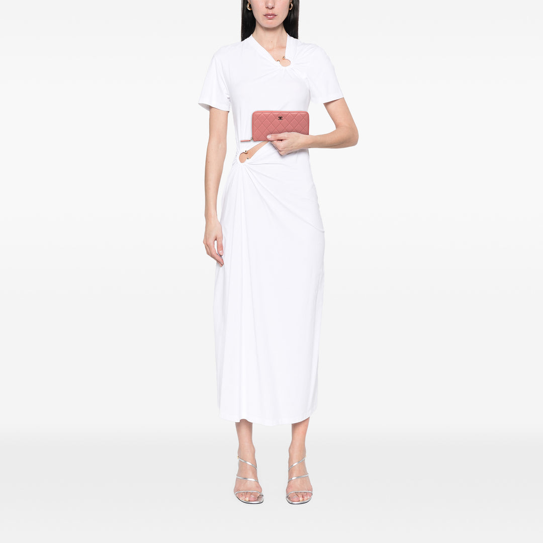 Chanel Matelassé Cuir d’agneau Portefeuille long zippé