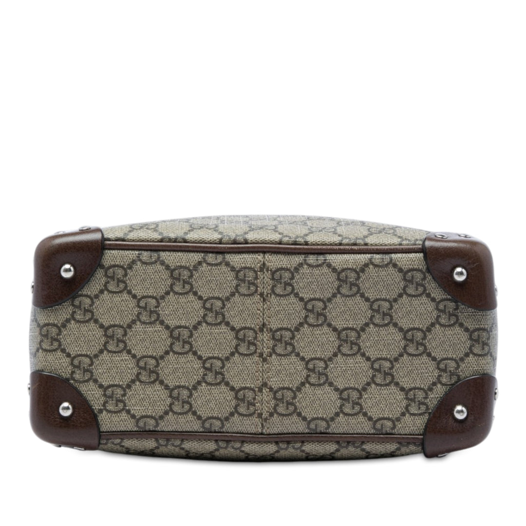 Souple Trunk Sac GG Supreme Beige