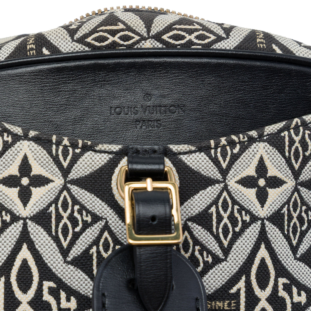 Louis Vuitton Jacquard Since 1854 Deauville Mini Monogram Noir – vue 5 – GABY PARIS