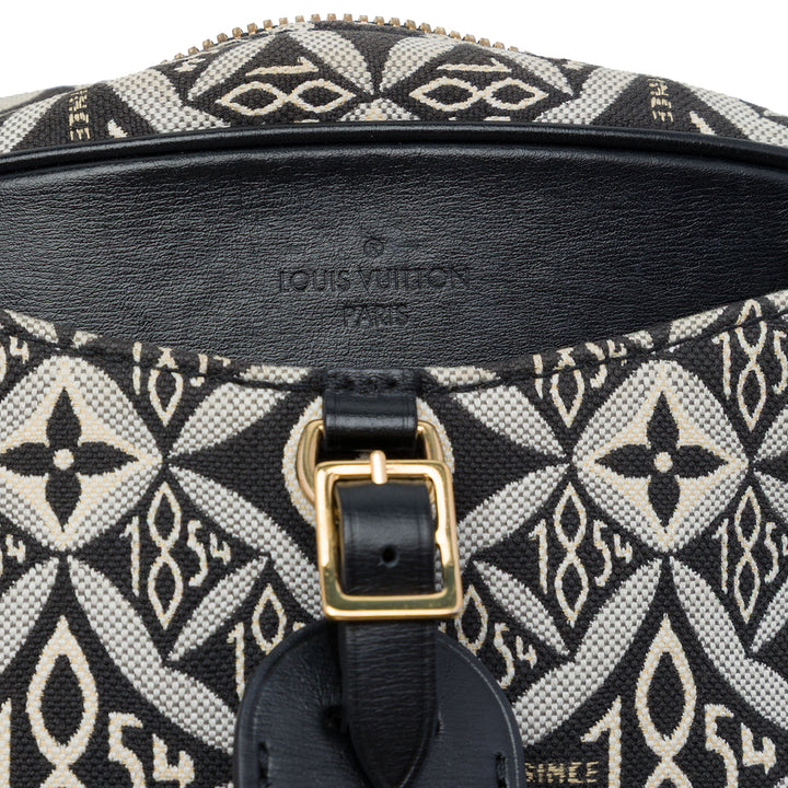 Louis Vuitton Jacquard Since 1854 Deauville Mini Monogram Noir – vue 5 – GABY PARIS