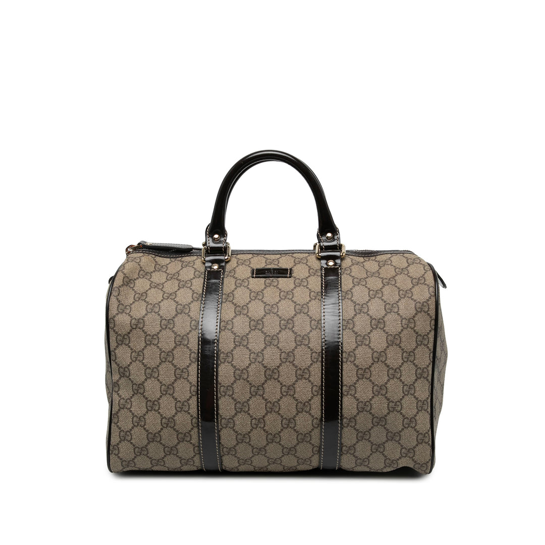 Gucci Sac à main Joy Boston GG Supreme Moyen Beige – vue principale – GABY PARIS