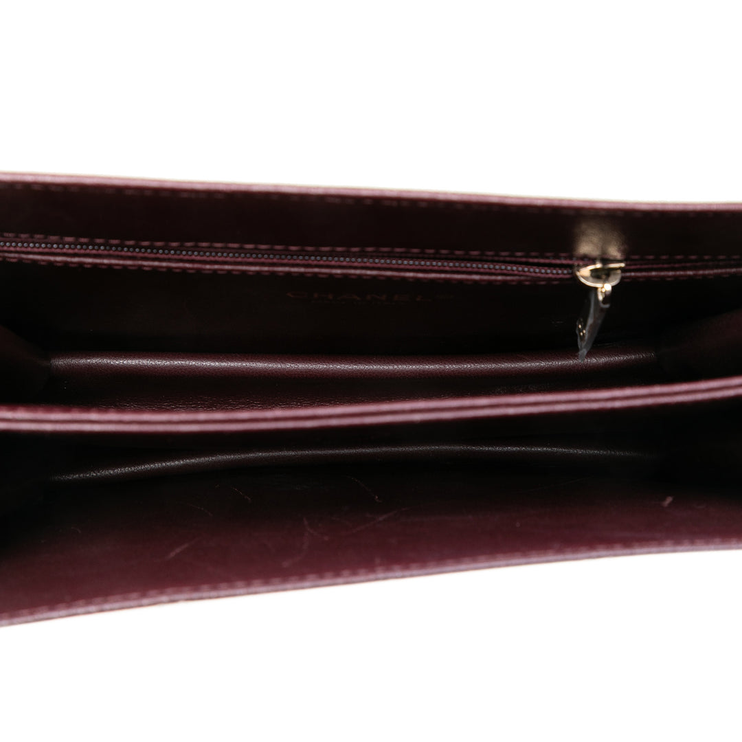 Chanel Matelassé Cuir d’agneau Beauty Lock à rabat – GABY PARIS Authentique