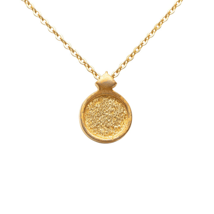 Dior Collier Émail Strass Logo Pendant plaqué or Noir – vue 3 – GABY PARIS
