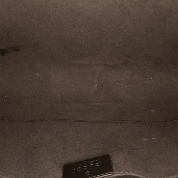 Gucci GG Supreme Web Pochette Marron