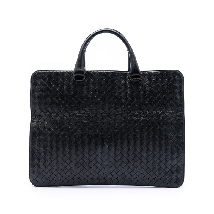 Intrecciato Business Sac nappa Noir