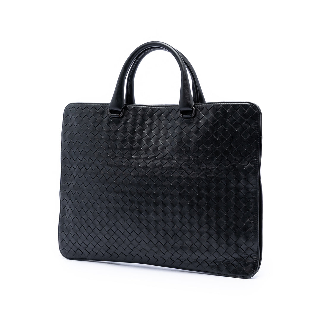 Intrecciato Business Sac nappa Noir