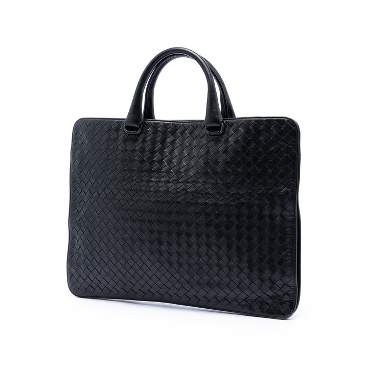 Intrecciato Business Sac nappa Noir