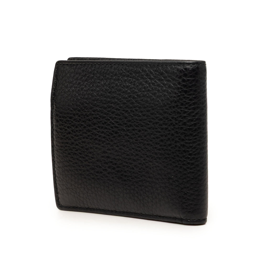 Gucci Cuir de veau Web Interlocking G Bifold Portefeuille