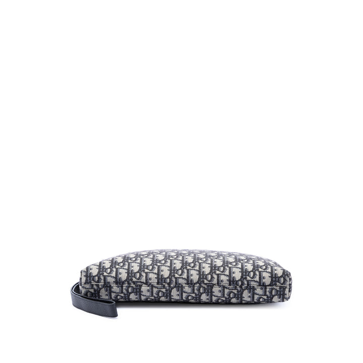 Dior Oblique Toile A4 Zipped Pochette