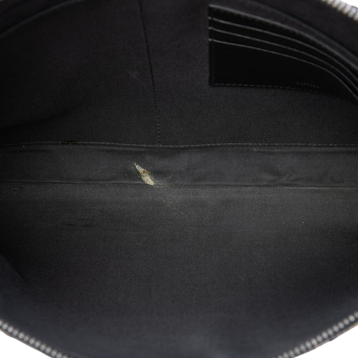 Dior Oblique Toile A4 Zipped Pochette
