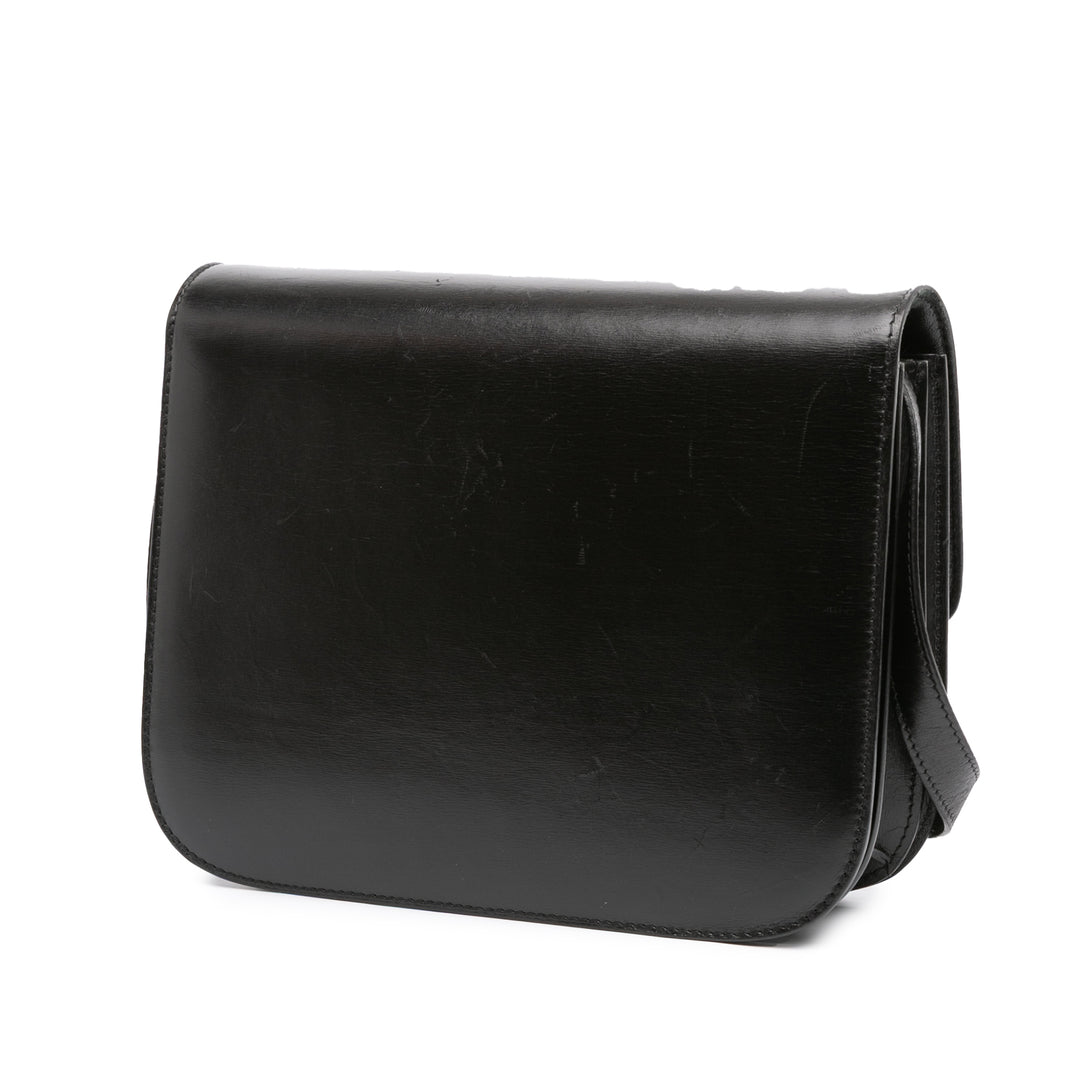Celine Medium Cuir de veau Classic Boîte Noir